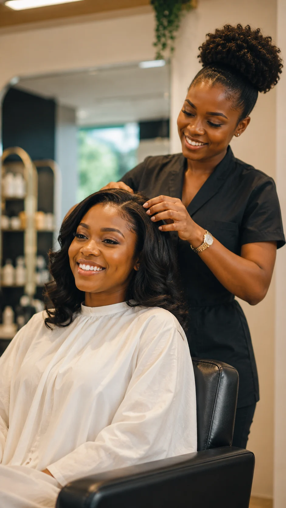 Coiffure en salon